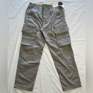 Hollister Men's Grey Cargo Pants